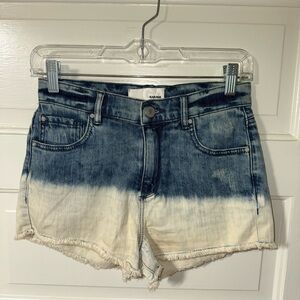 Garage Denim Ombre Jean Shorts